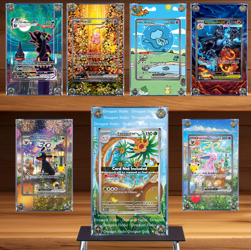 Pokemon Alolan Executor 129/128 Me: 30th Celebration Extended Artwork Case