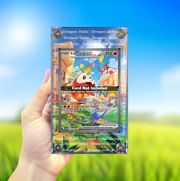 Pokemon Fuecoco EX 147/128 Me: 30th Celebration Extended Artwork Case