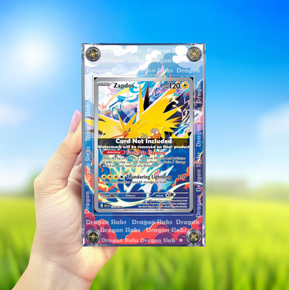 Pokemon Zapdos IR 133/128 Me: 30th Celebrations Extended Artwork Case