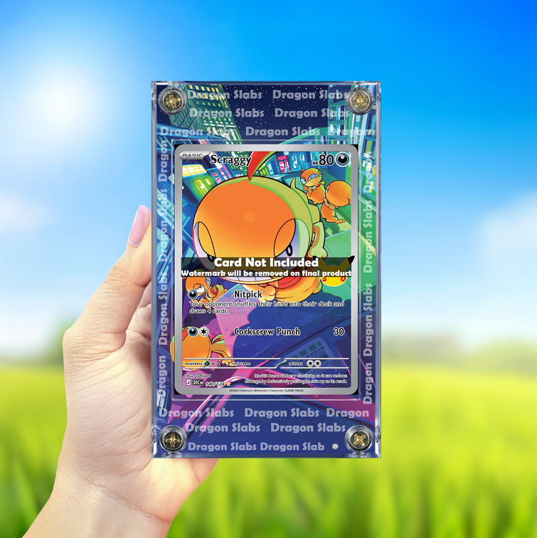 Pokemon Scraggy 140/128 Me: 30th Celebration Extended Artwork Case