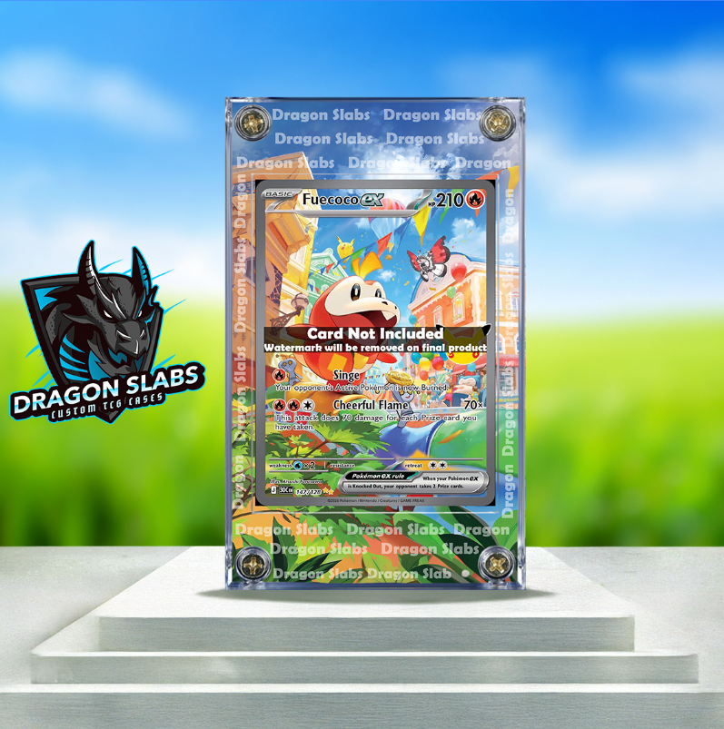 Pokemon Fuecoco EX 147/128 Me: 30th Celebration Extended Artwork Case
