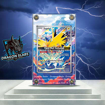 Pokemon Zapdos IR 133/128 Me: 30th Celebrations Extended Artwork Case
