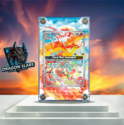 Pokemon Moltres IR 130/128 Me: 30th Celebrations Extended Artwork Case