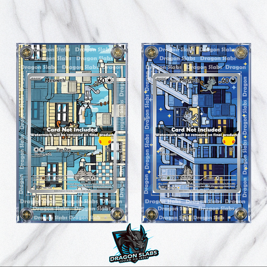 x2 Pokemon Meowth & Alolan Meowth 139 144 Me: 30th Celebration Extended Art Cases