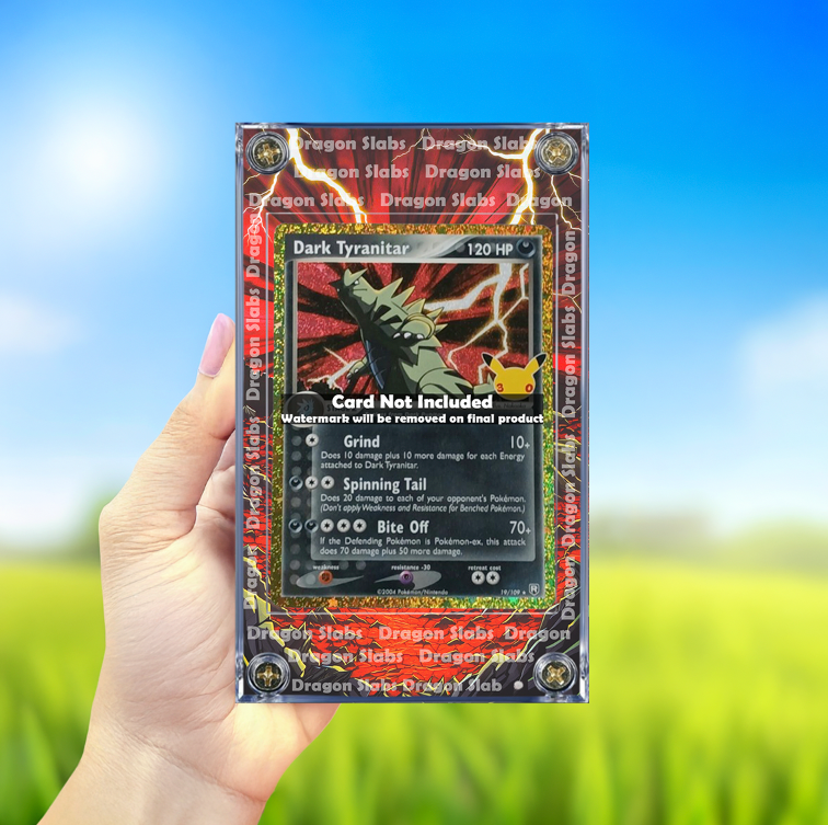 Pokemon Dark Tyranitar 19/109 Me: 30th Celebrations Extended Artwork Case