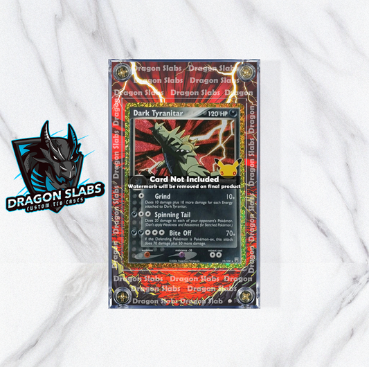 Pokemon Dark Tyranitar 19/109 Me: 30th Celebrations Extended Artwork Case
