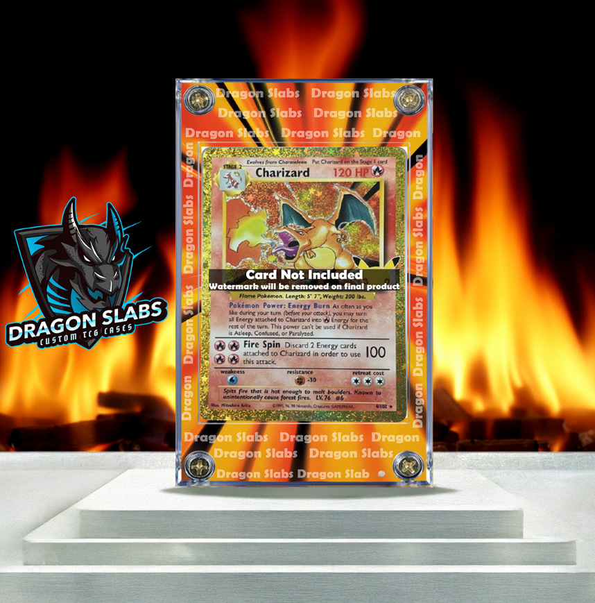 Pokemon Charizard 4/102 Classic Me: 30th Celebrations Extended Artwork Case
