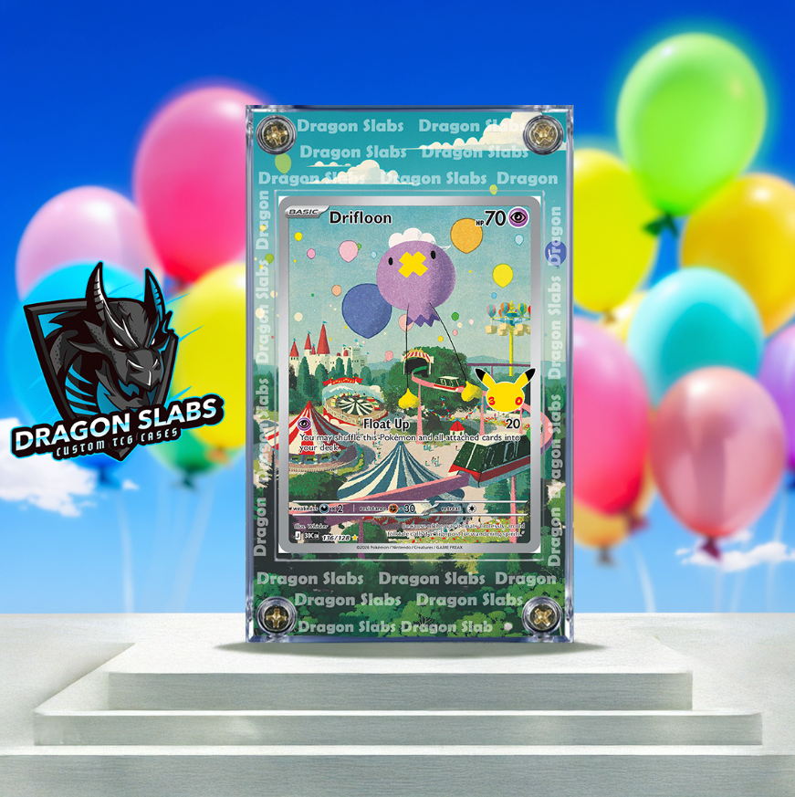 Pokemon Drifloon 136/128 Me: 30th Celebration Extended Artwork Case