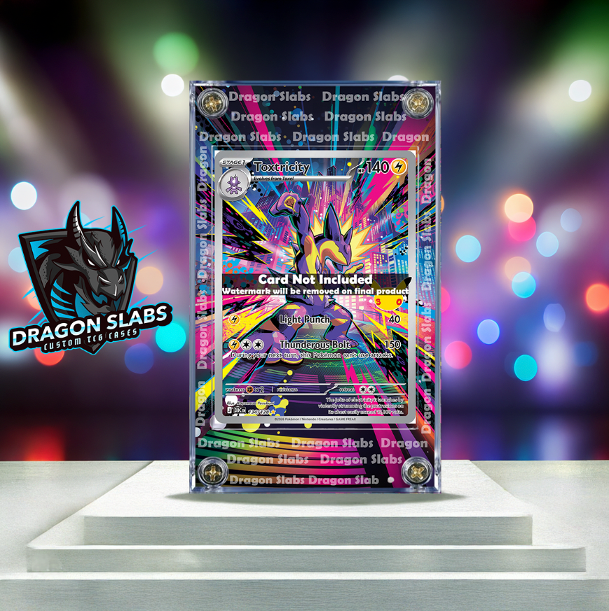 Pokemon Toxtricity 134/128 Me: 30th Celebration Extended Artwork Case