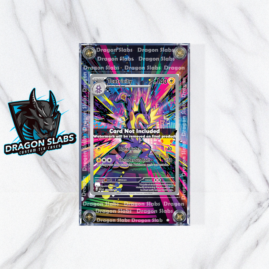 Pokemon Toxtricity 134/128 Me: 30th Celebration Extended Artwork Case