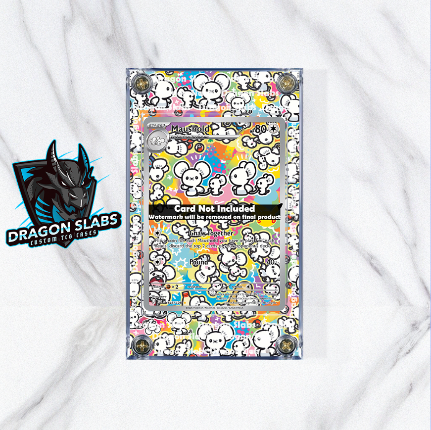 Pokemon Maushold 146/128 Me: 30th Celebration Extended Artwork Case