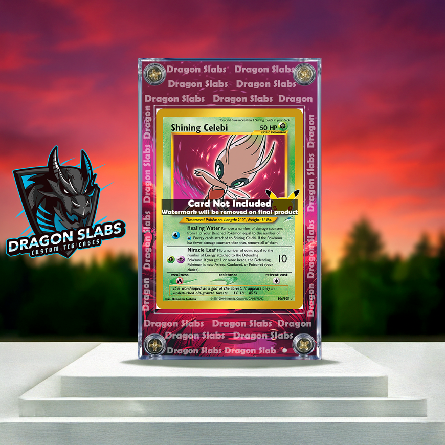 Pokemon Shining Celebi 106/105 Classic Me: 30th Celebration Extended Artwork Case