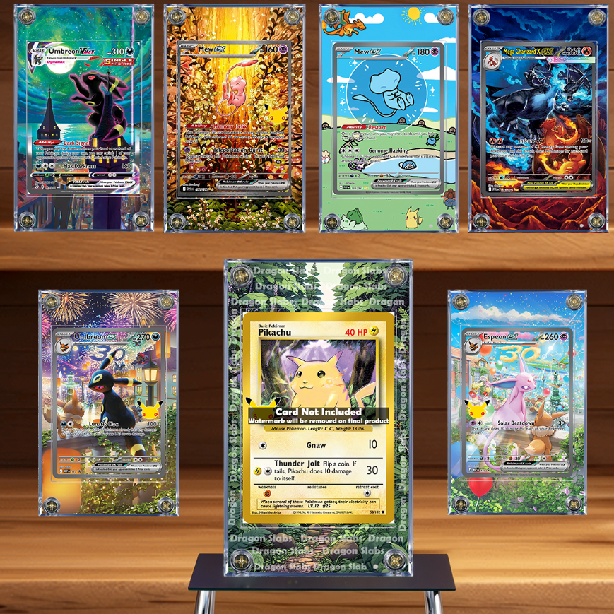 Pokemon Pikachu 58/102 Classic Me: 30th Celebration Extended Artwork Case
