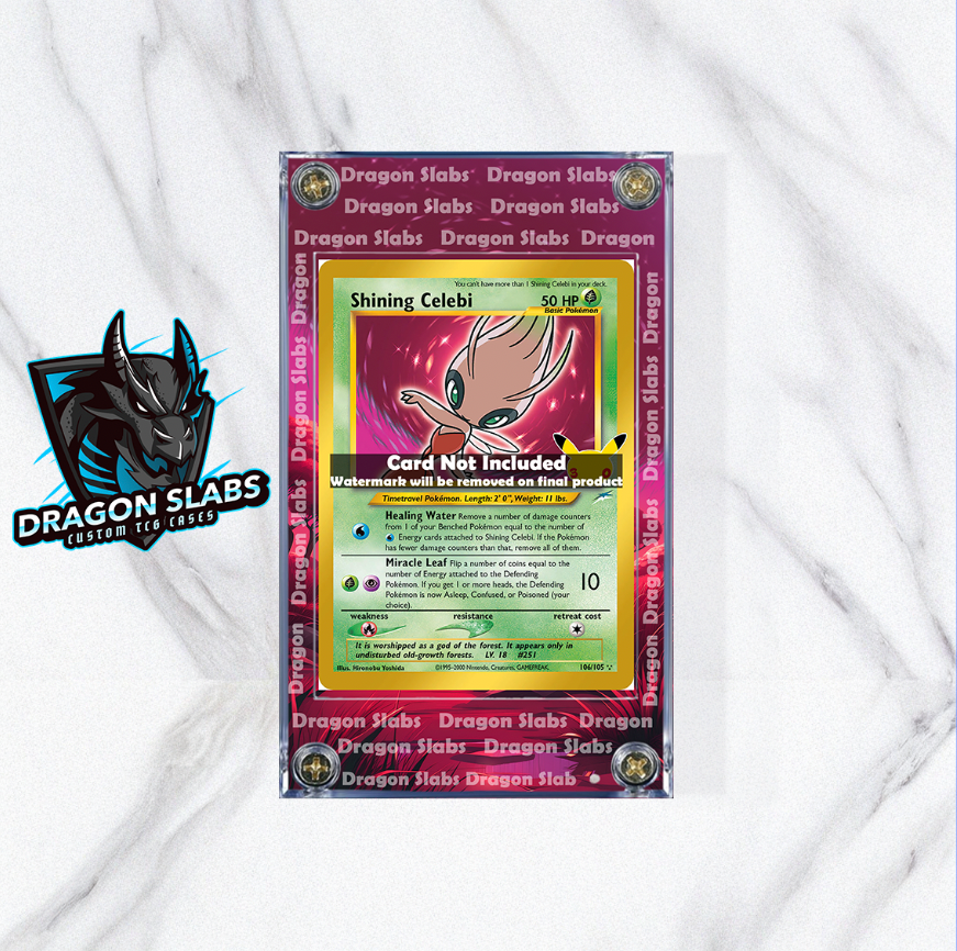 Pokemon Shining Celebi 106/105 Classic Me: 30th Celebration Extended Artwork Case