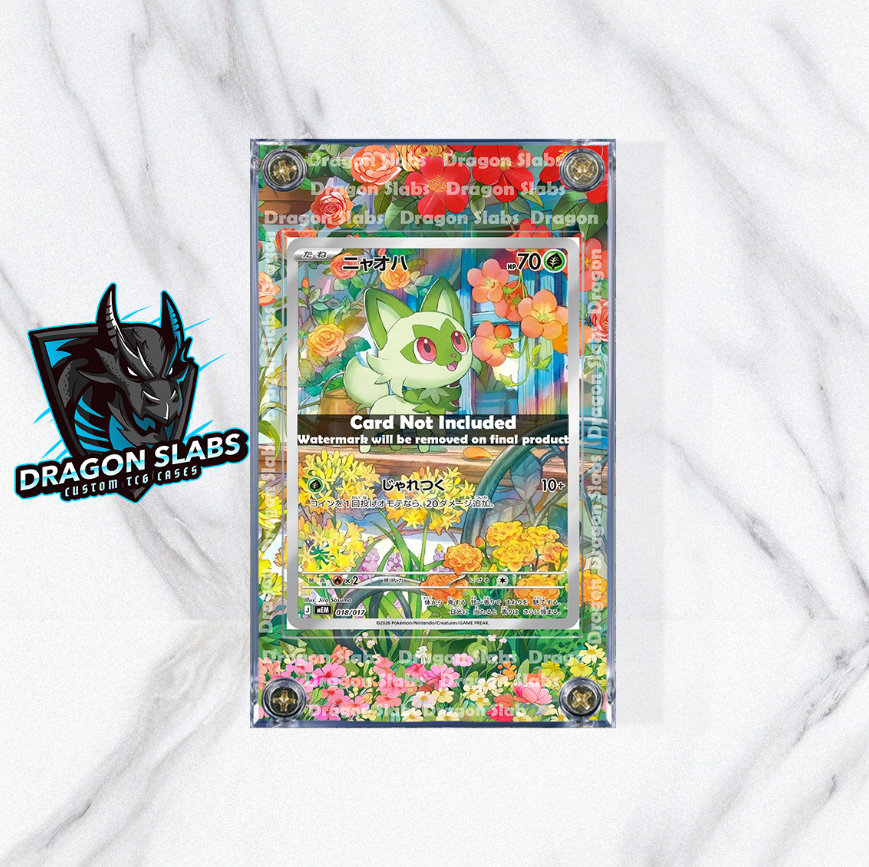 Pokemon Sprigatito AR 018/017 Ex Starter Sets Extended Artwork Case