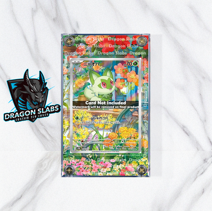 Pokemon Sprigatito AR 018/017 Ex Starter Sets Extended Artwork Case