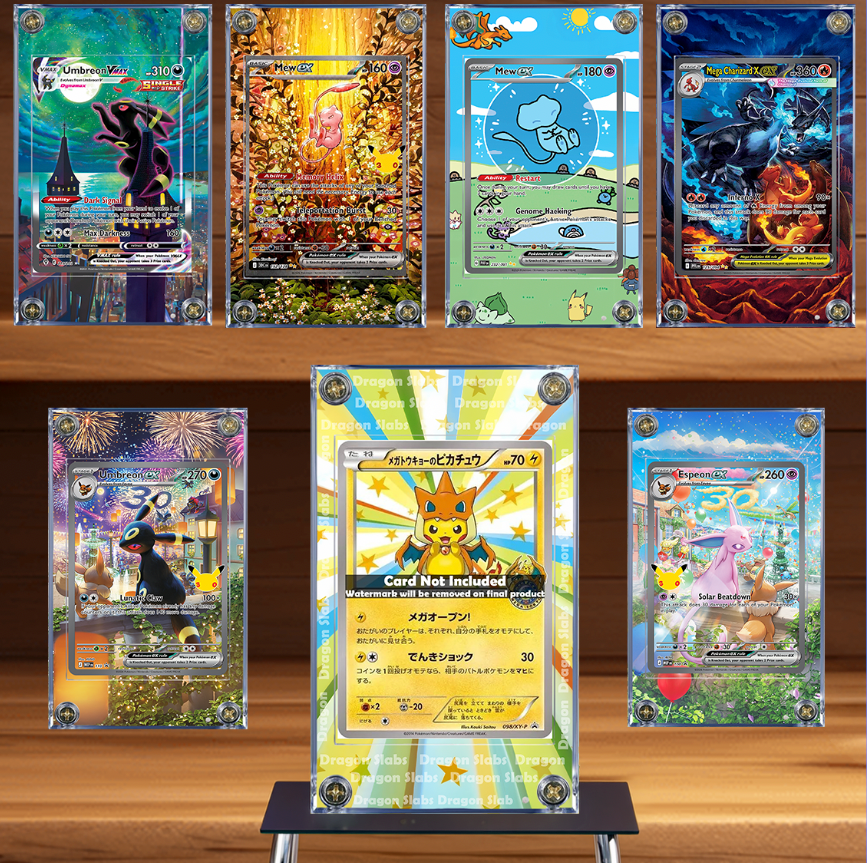 Pokemon Mega Tokyo Pikachu 098/XY-P Pokemon Center Promo Extended Artwork Case