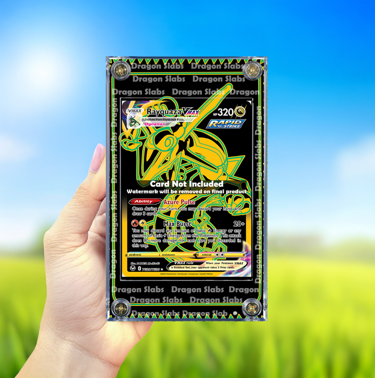 Pokemon Rayquaza VMAX TG29/TG30 Silver Tempest Extended Artwork Case