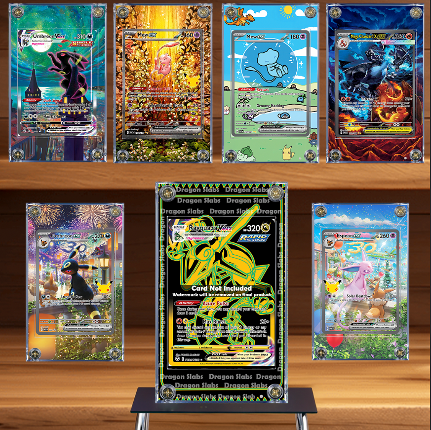 Pokemon Rayquaza VMAX TG29/TG30 Silver Tempest Extended Artwork Case