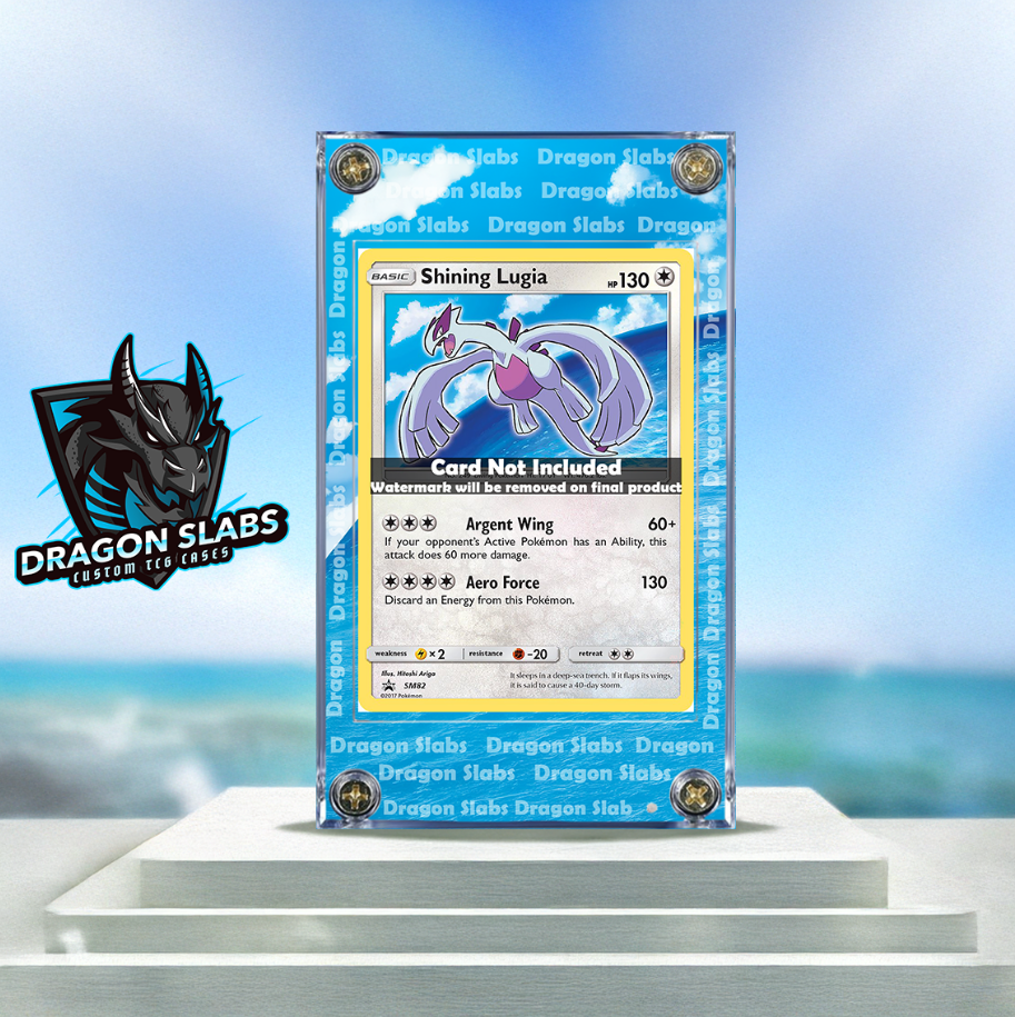 Pokemon Shining Lugia SM82 Promo Shining Legends Extended Artwork Case