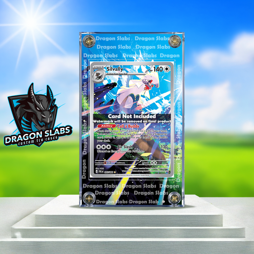 Pokemon Silvally IR 095/084 Pitch Black Extended Artwork Case