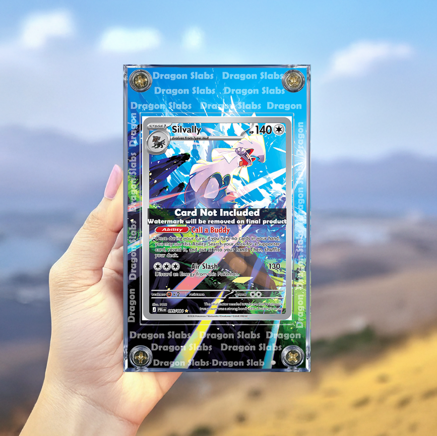 Pokemon Silvally IR 095/084 Pitch Black Extended Artwork Case
