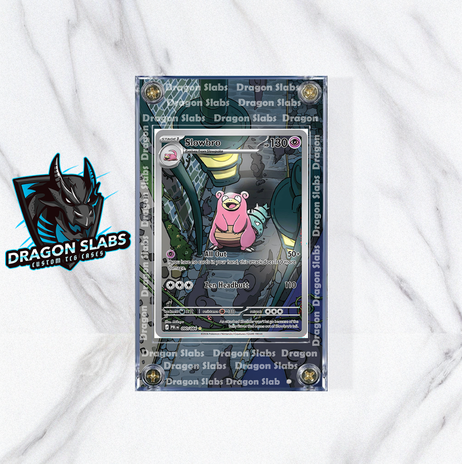 Pokemon Slowbro IR 090/084 Pitch Black Extended Artwork Case