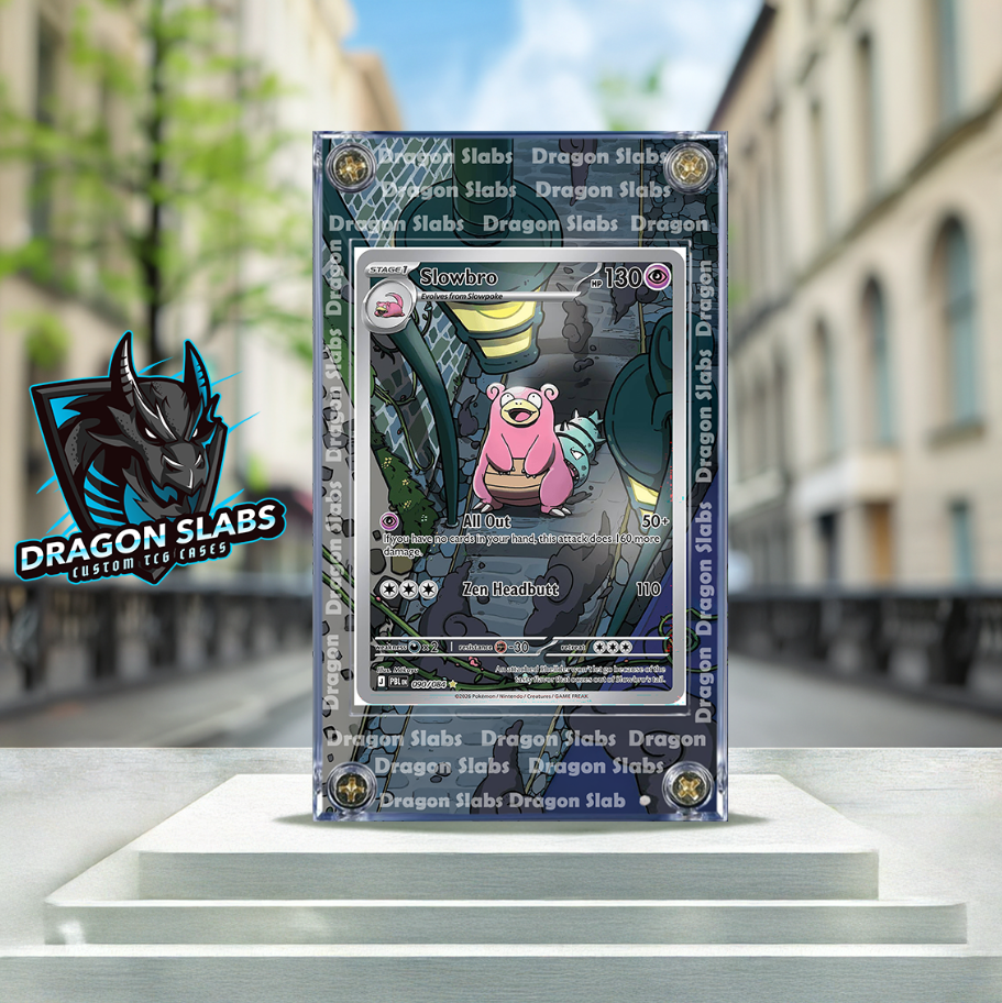 Pokemon Slowbro IR 090/084 Pitch Black Extended Artwork Case