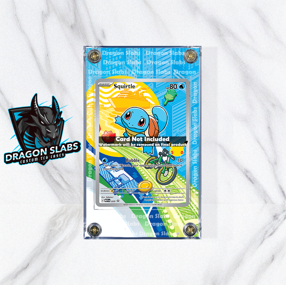 Pokemon Squirtle 039 First Partner Promo 30th Anniversary Extended Artwork Case
