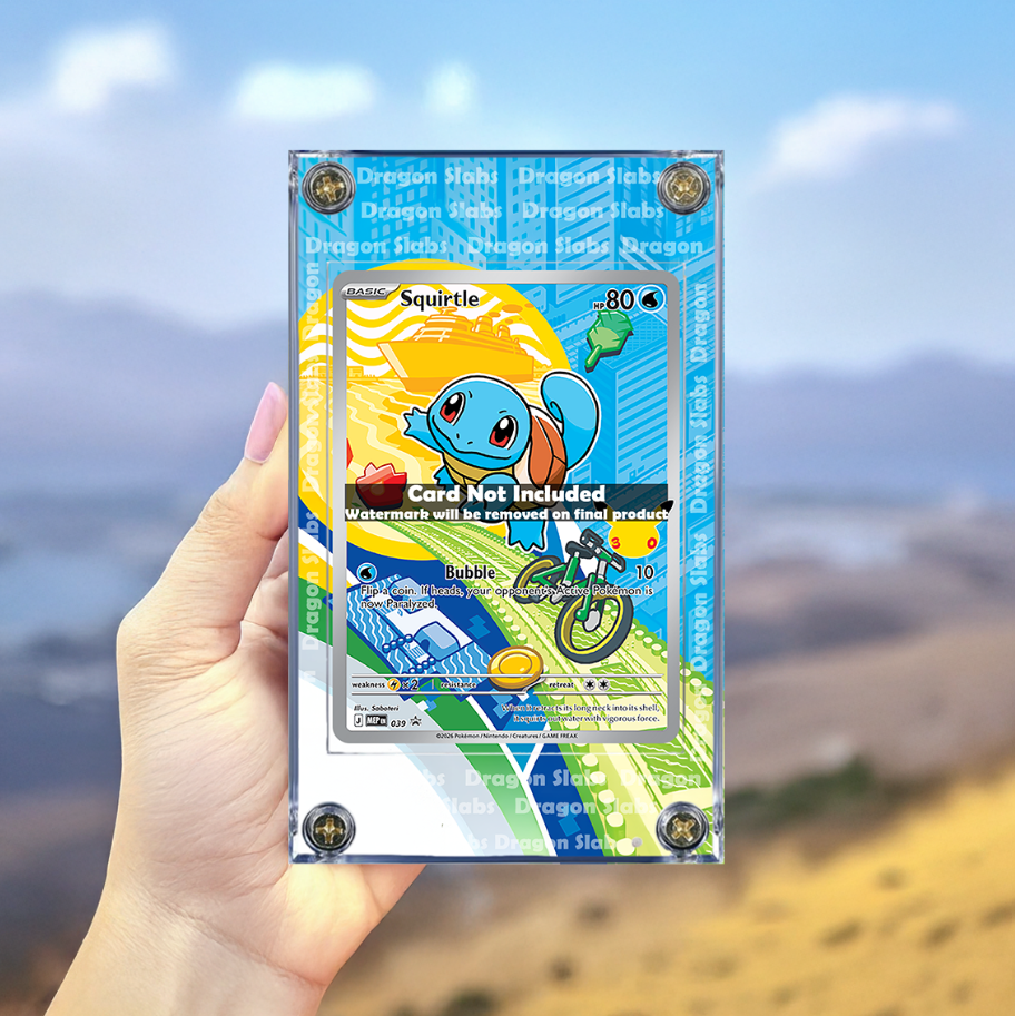 Pokemon Squirtle 039 First Partner Promo 30th Anniversary Extended Artwork Case