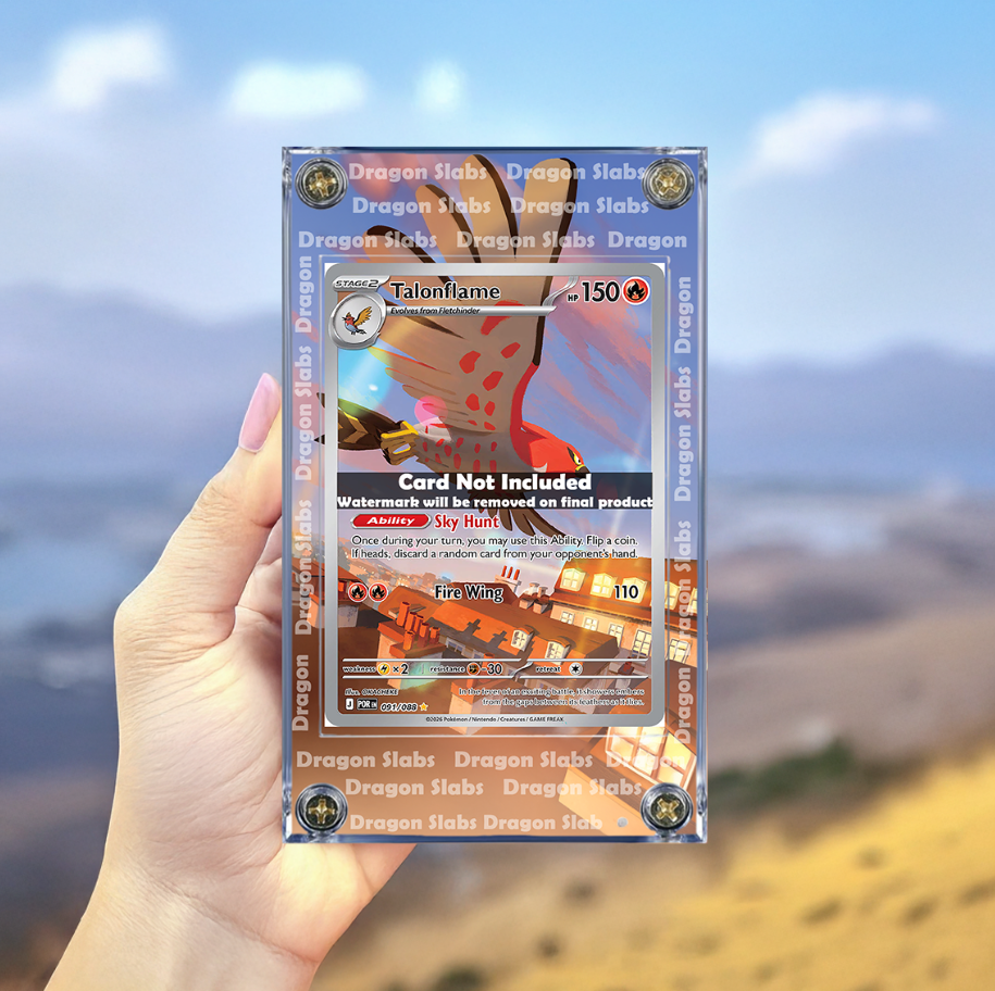 Pokemon Talonflame 091/088 Perfect Order Extended Artwork Case