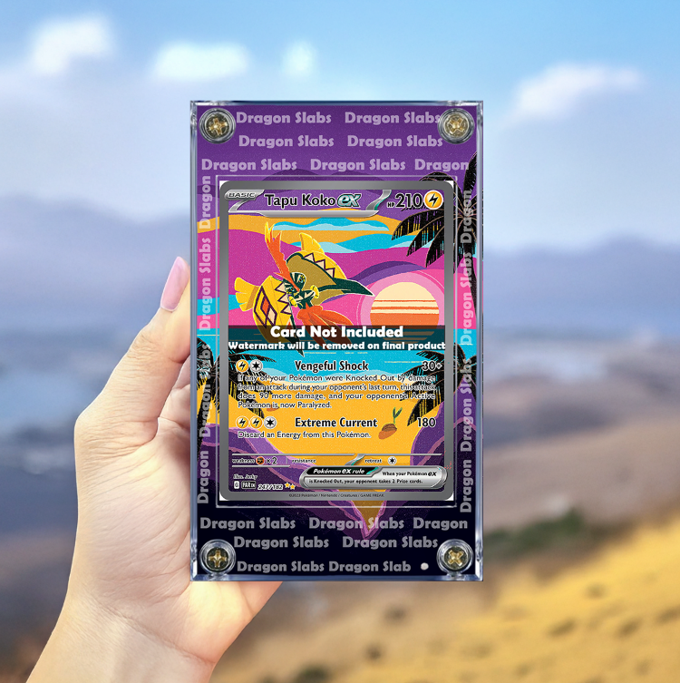 Pokemon Tapu Koko EX 247/182 Paradox Rift Extended Artwork Case