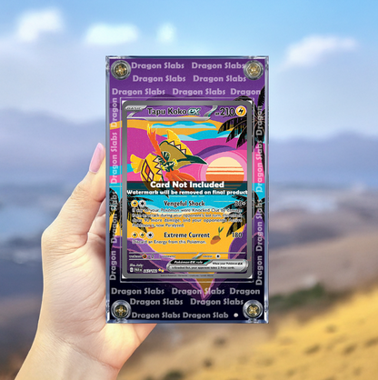 Pokemon Tapu Koko EX 247/182 Paradox Rift Extended Artwork Case