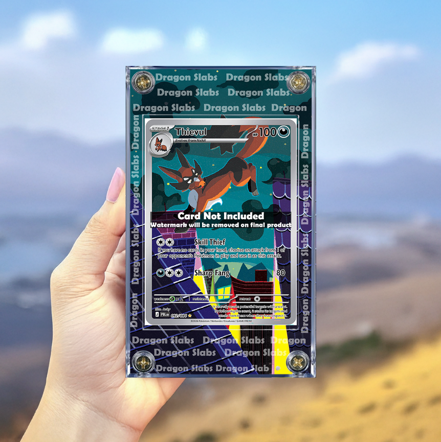 Pokemon Thievul IR 092/084 Pitch Black Extended Artwork Case