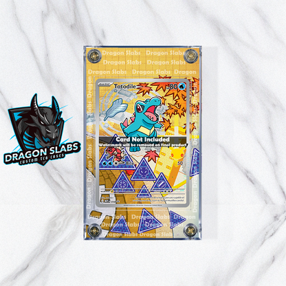 Pokemon Totodile 048 Promo First Partner Series 2 Extended Artwork Case