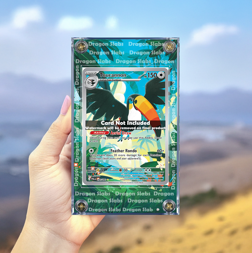 Pokemon Toucannon IR 094/084 Pitch Black Extended Artwork Case
