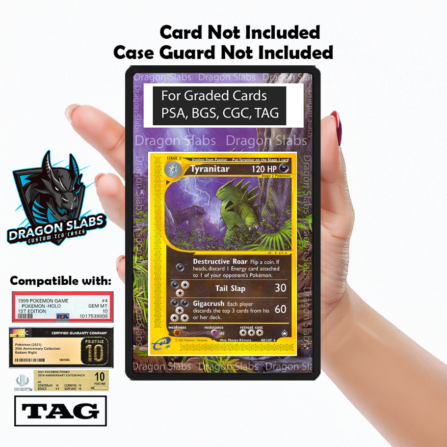 Tyranitar Aquapolis 40 PSA bgs CGC tag Extended Artwork Pokemon