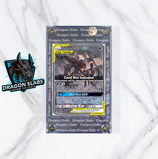 Pokemon Umbreon & Darkrai GX Tag Team Promo SM241 Extended Artwork Case