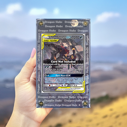 Pokemon Umbreon & Darkrai GX Tag Team Promo SM241 Extended Artwork Case