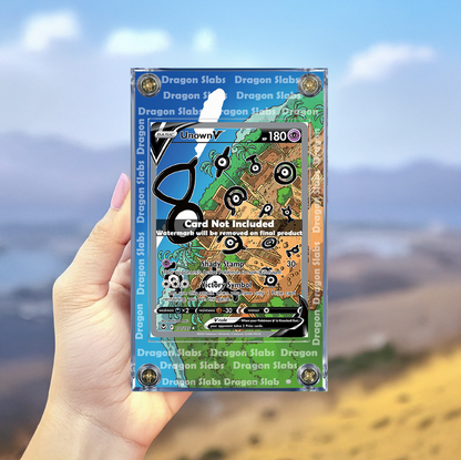 Pokemon Unown V 177/195 Alt Art Silver Tempest Extended Artwork Case
