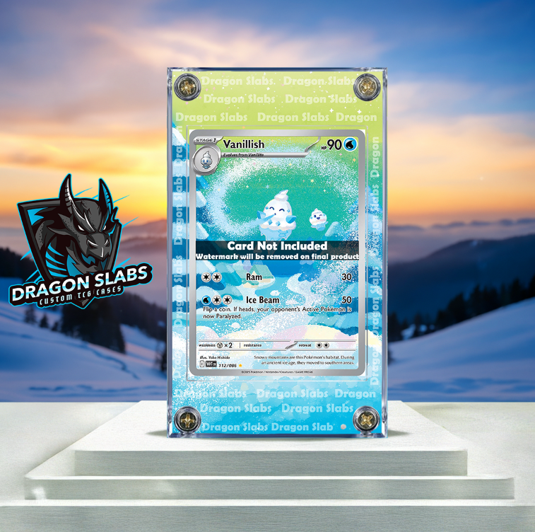 Pokemon Vanillish IR 112/086 White Flare Extended Artwork Case