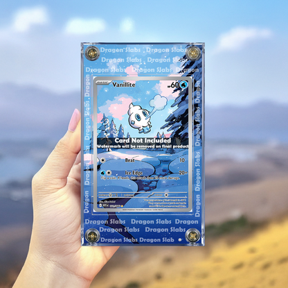 Pokemon Vanillite 111/086 White Flare Extended Artwork Case