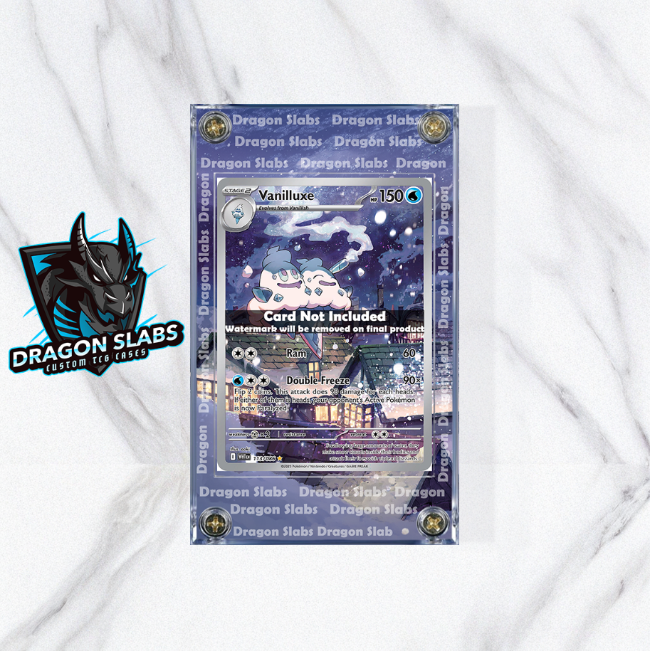 Pokemon Vanilluxe IR 113/086 White Flare Extended Artwork Case