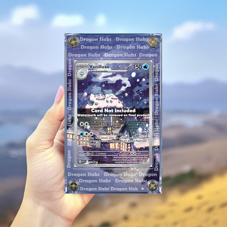 Pokemon Vanilluxe IR 113/086 White Flare Extended Artwork Case
