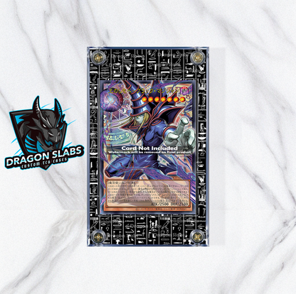 Yugioh Purple Hieroglyphics Dark Magician Extended Artwork Case