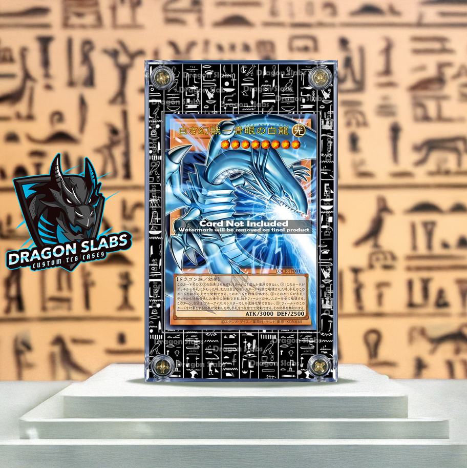Yugioh Purple Hieroglyphics Dark Magician Extended Artwork Case