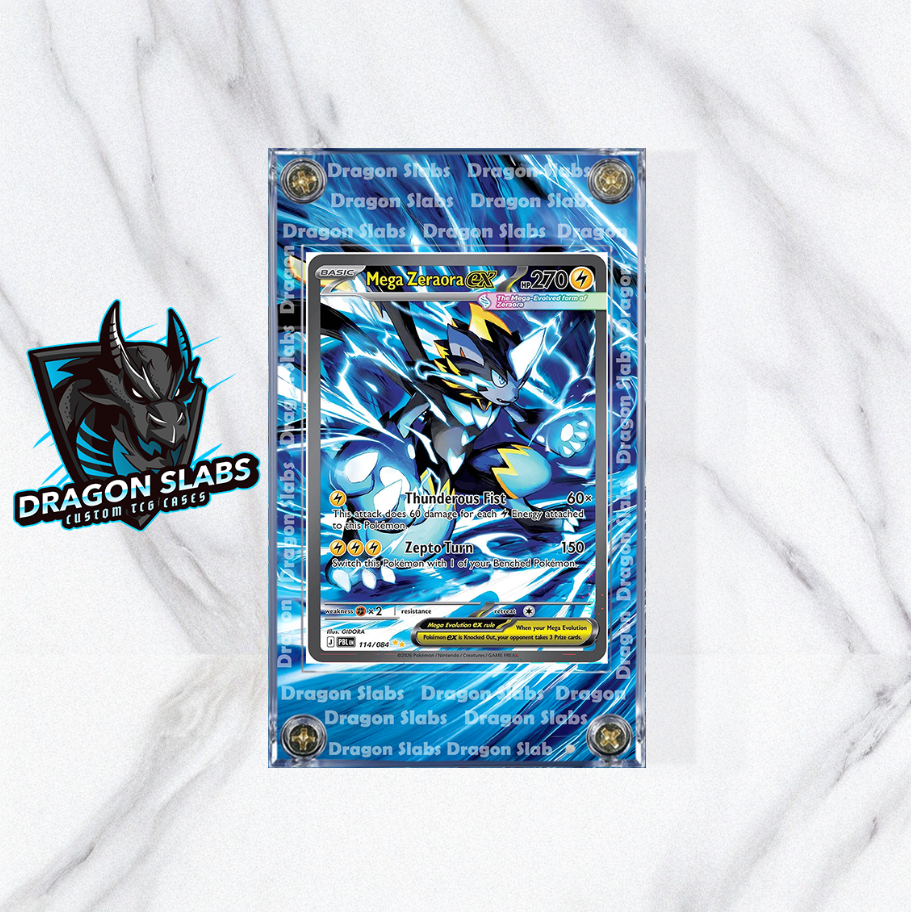 Pokemon Mega Zeraora EX 114/084 Pitch Black Extended Artwork Case