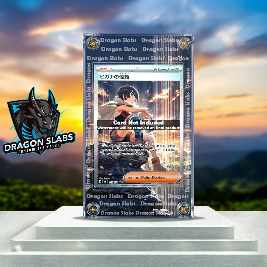 Pokemon Zinnia's Trust 112/076 Storm Emeralda Extended Artwork Case