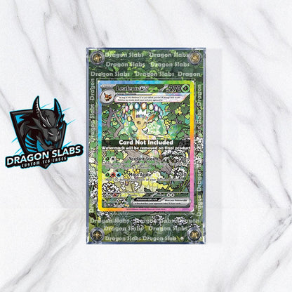 Pokemon Leafeon EX SIR 144/131 Prismatic Evolutions Custom Case