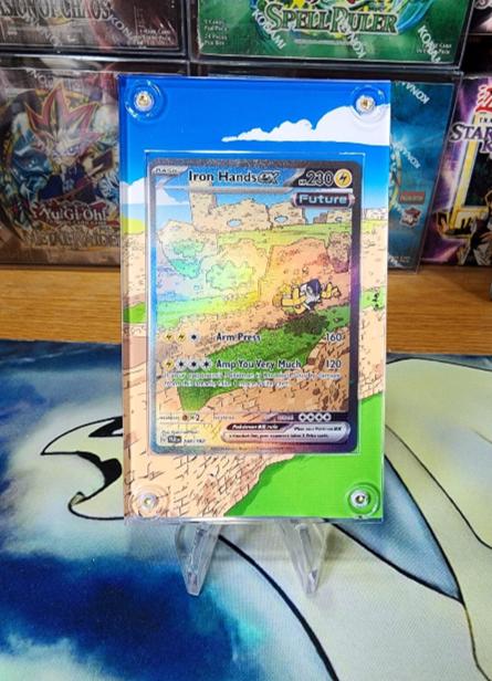 Pokemon Iron Hands EX SIR 248/182 Paradox Rift Extended Artwork Case